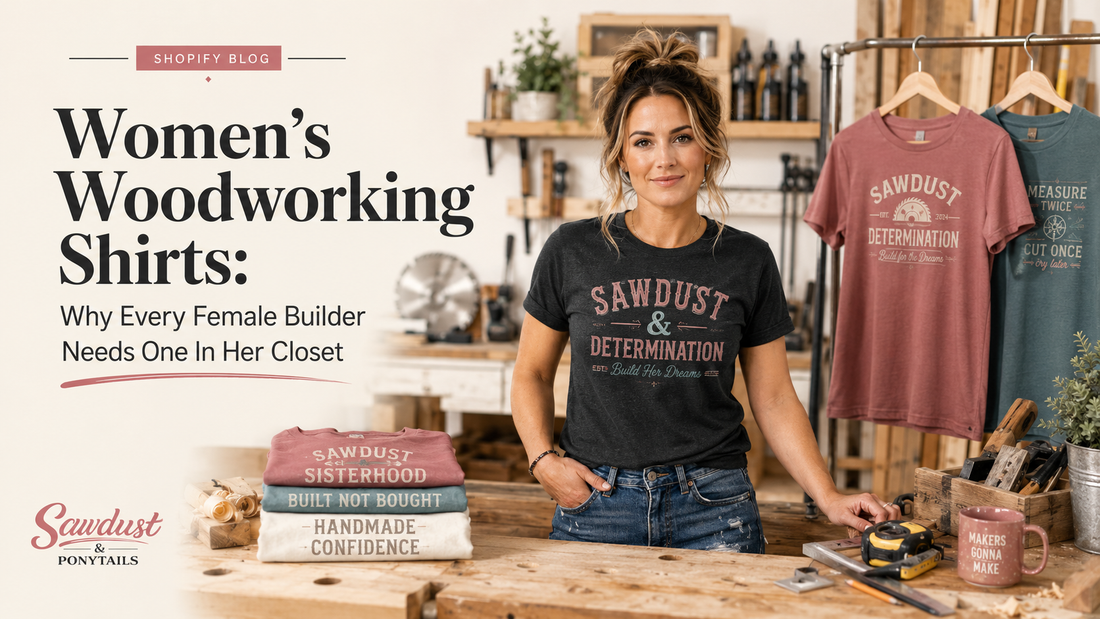 Women's Woodworking Shirts: Why Every Female Builder Needs One In Her Closet