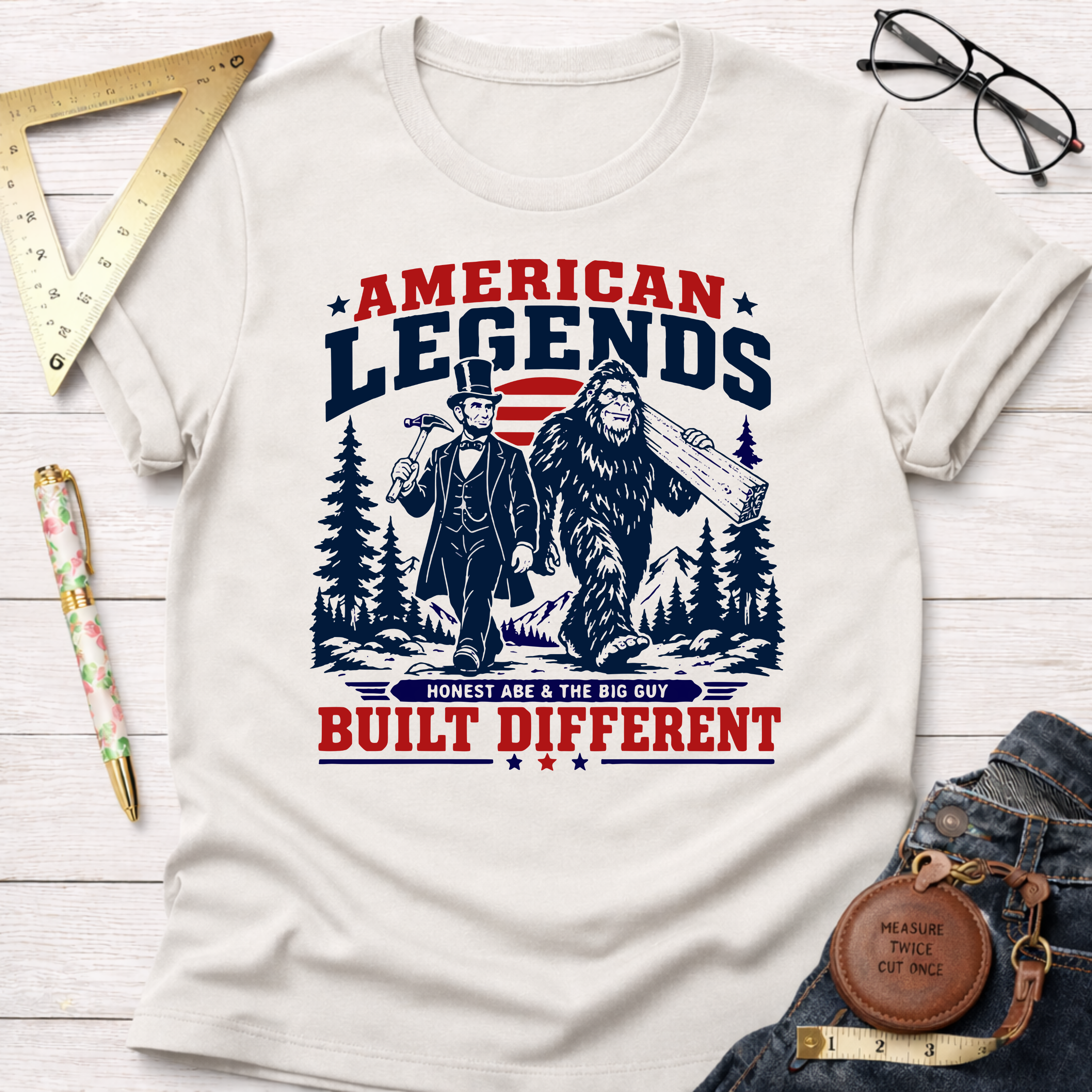 American Legends Build Different T-Shirt