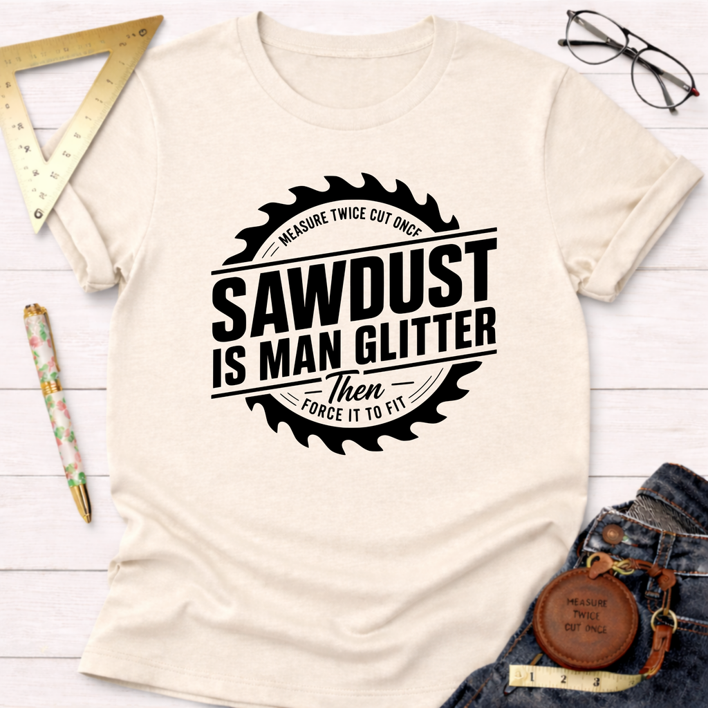 Sawdust Is Man Glitter T-Shirt