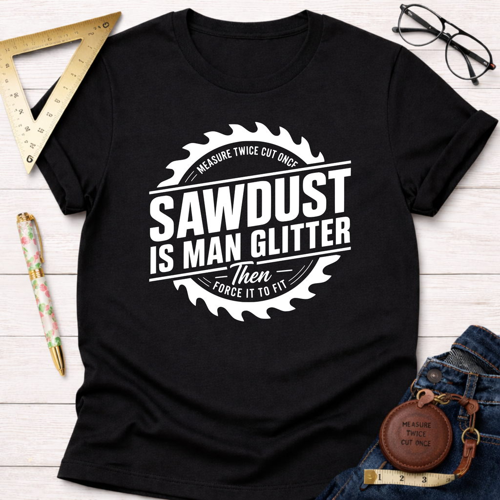 Sawdust Is Man Glitter T-Shirt