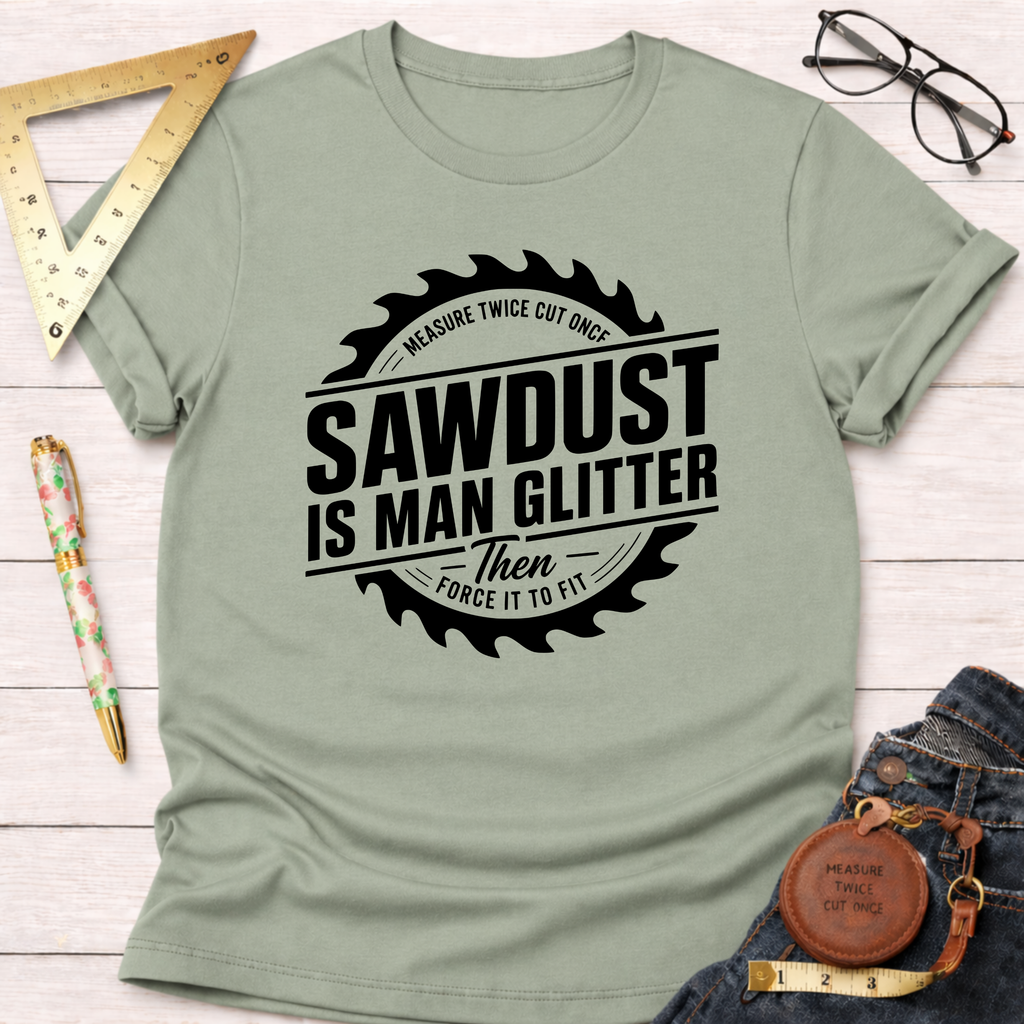 Sawdust Is Man Glitter T-Shirt