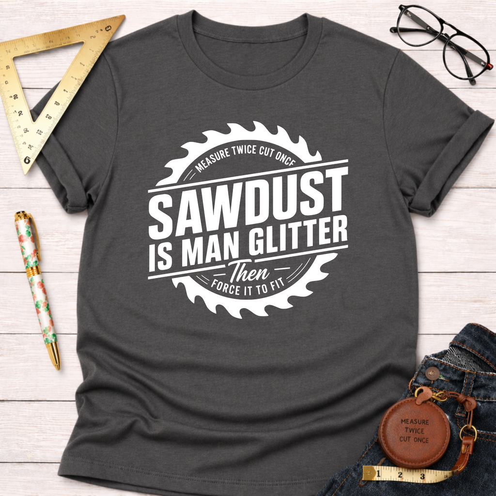 Sawdust Is Man Glitter T-Shirt