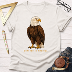 Crafted In America Bald Eagle T-Shirt