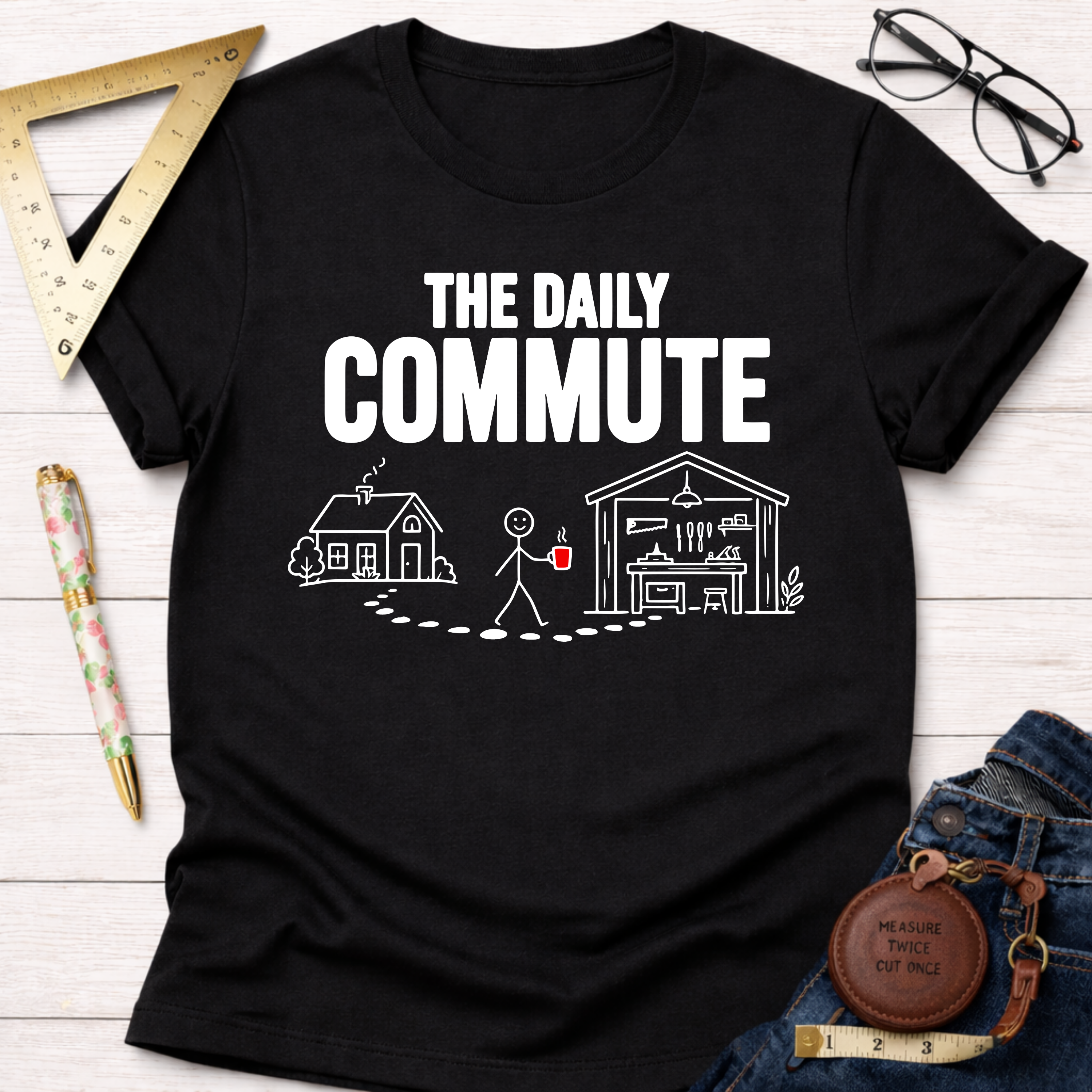 The Commute To The Workshop T-Shirt