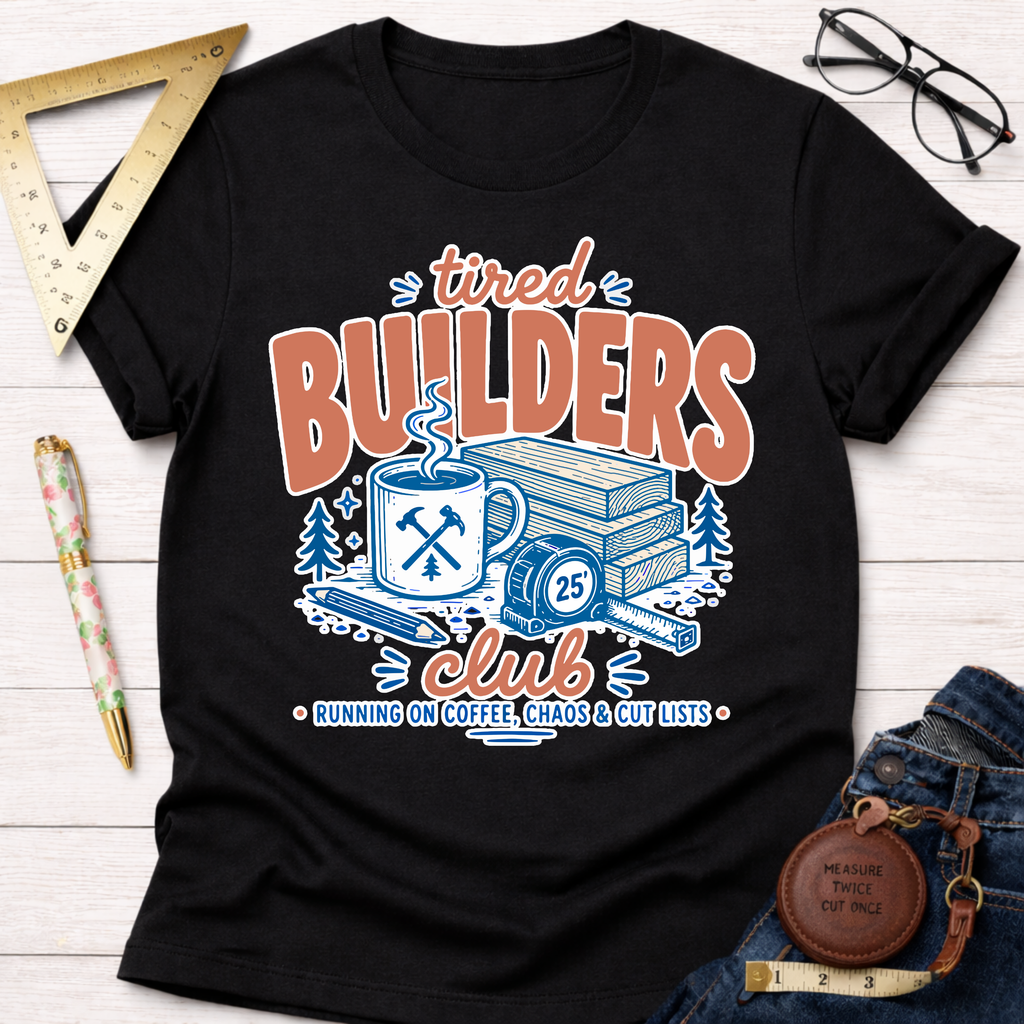 Tired Builders Club T-Shirt