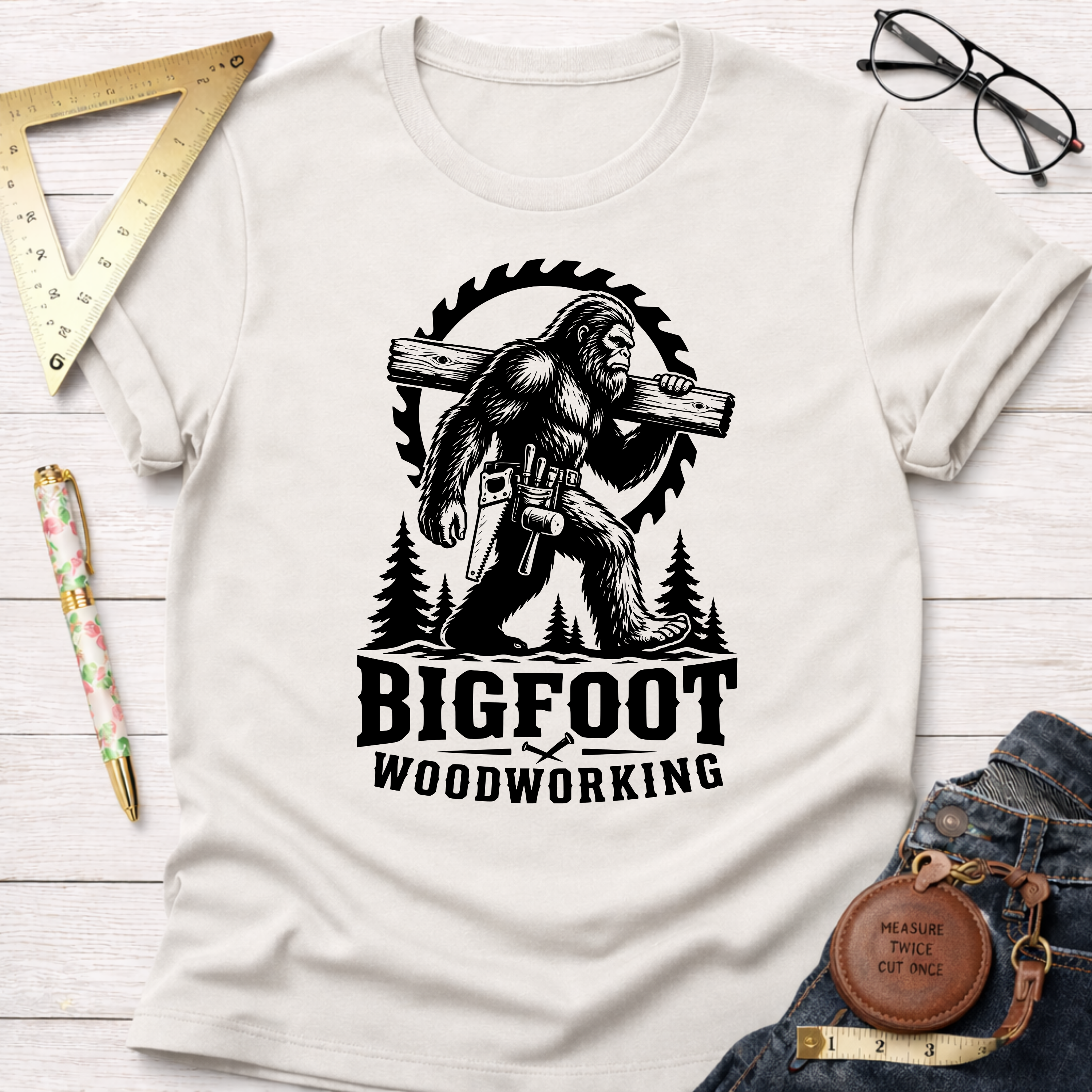 Bigfoot Woodworking T-Shirt