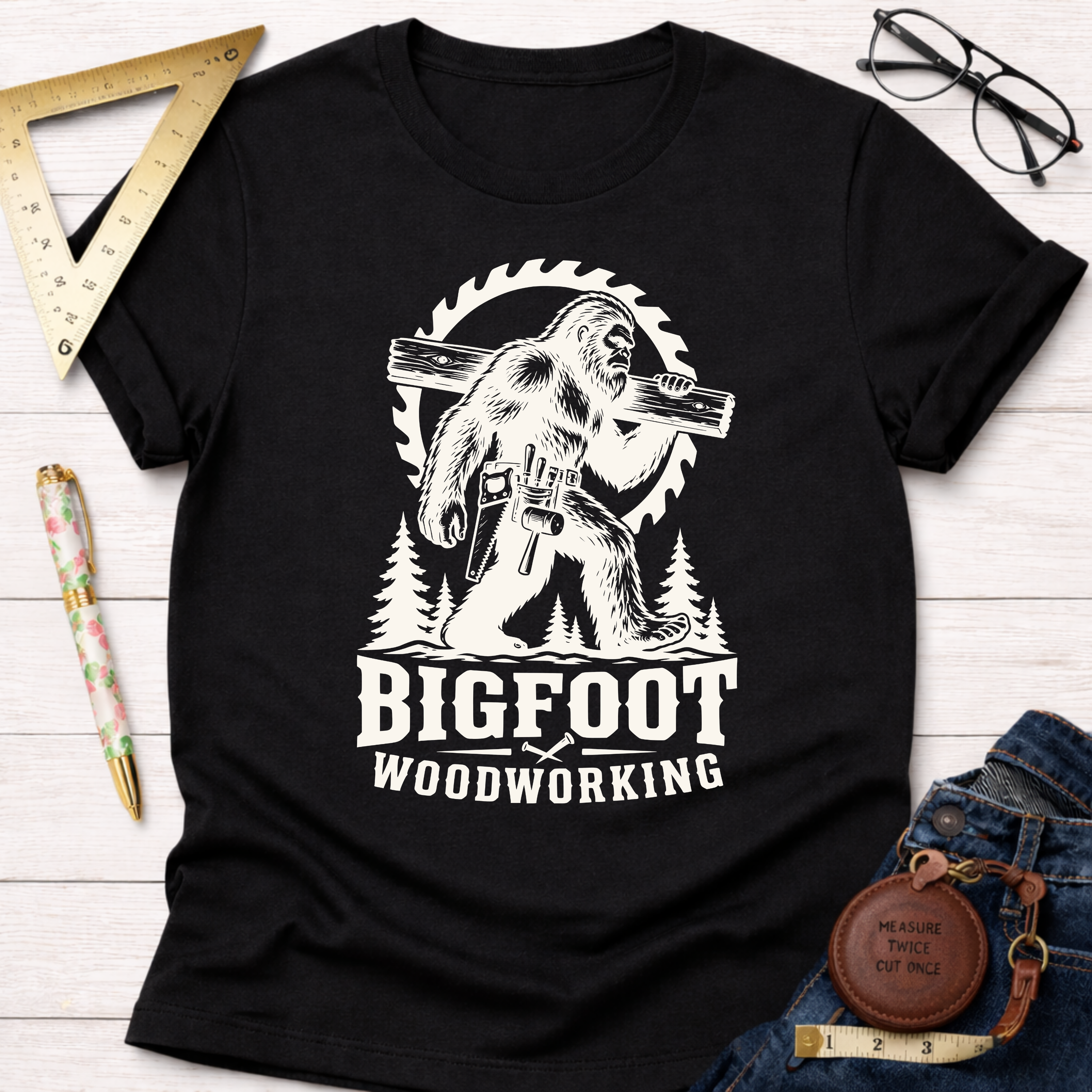 Bigfoot Woodworking T-Shirt