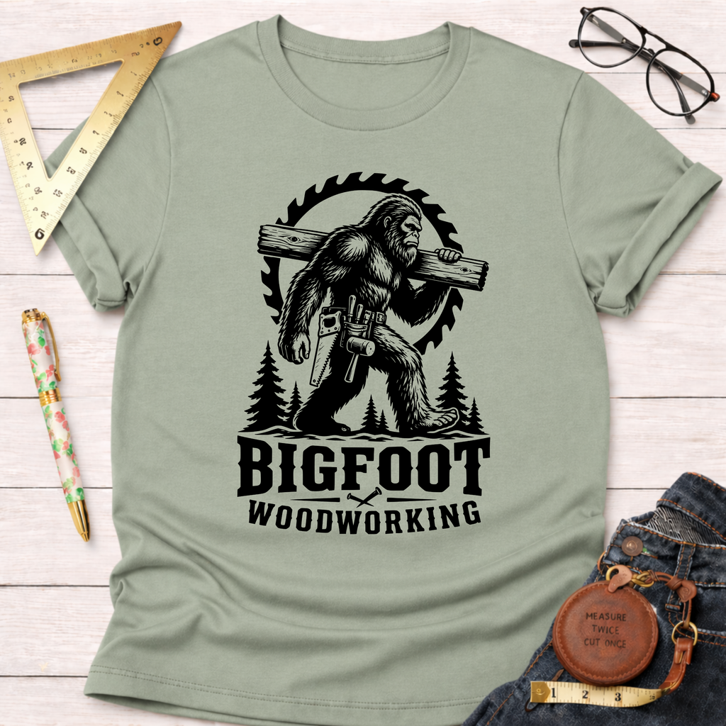 Bigfoot Woodworking T-Shirt