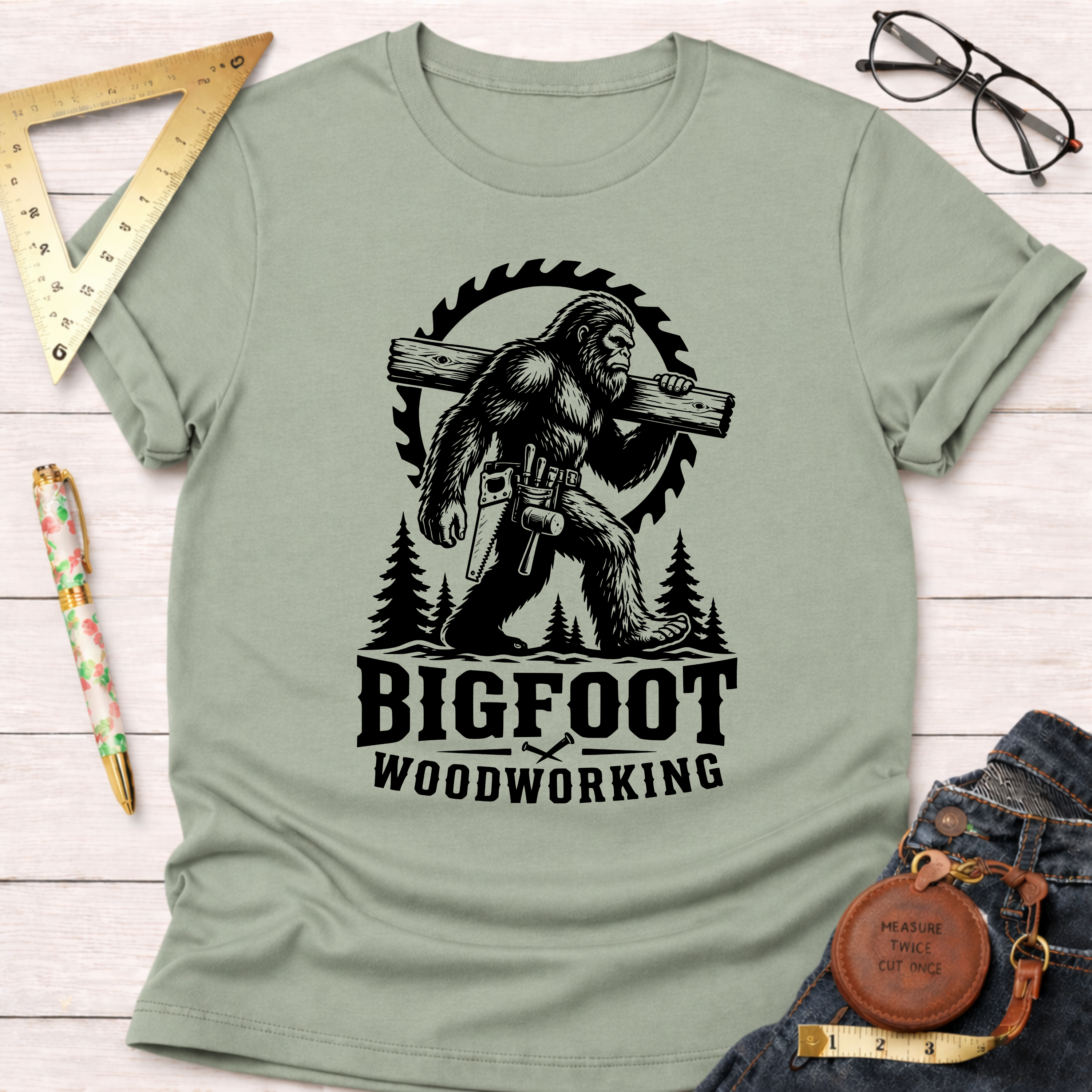Bigfoot Woodworking T-Shirt