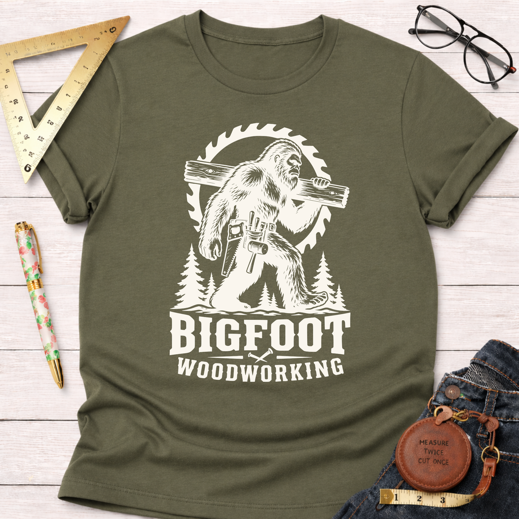 Bigfoot Woodworking T-Shirt
