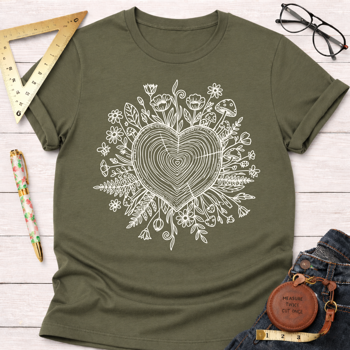 Built With Heart T-Shirt