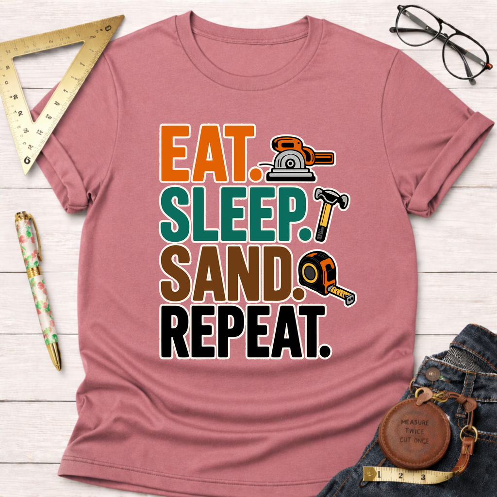 Eat. Sleep. Sand. Repeat. T-Shirt