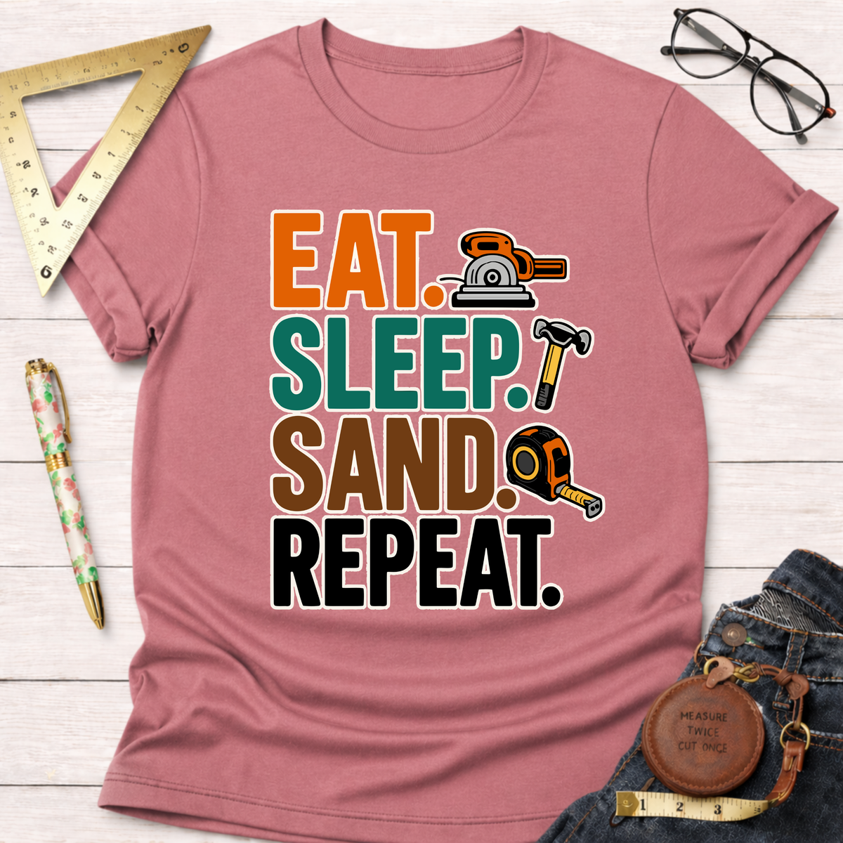 Eat. Sleep. Sand. Repeat. T-Shirt