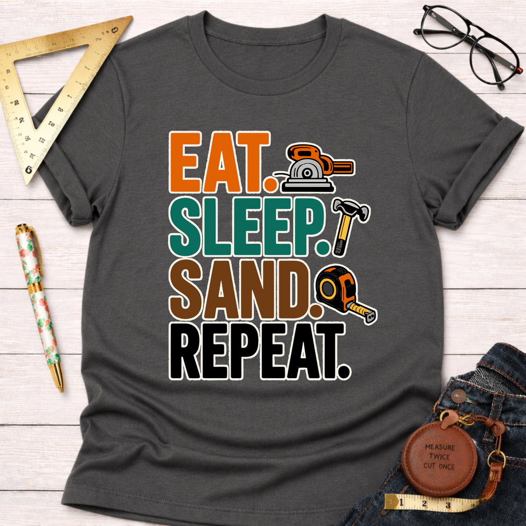 Eat. Sleep. Sand. Repeat. T-Shirt