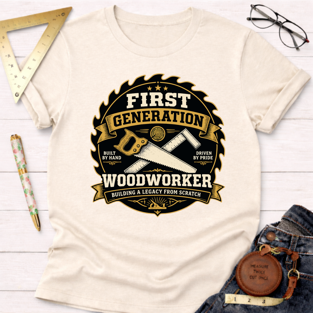First Generation Woodworker T-Shirt