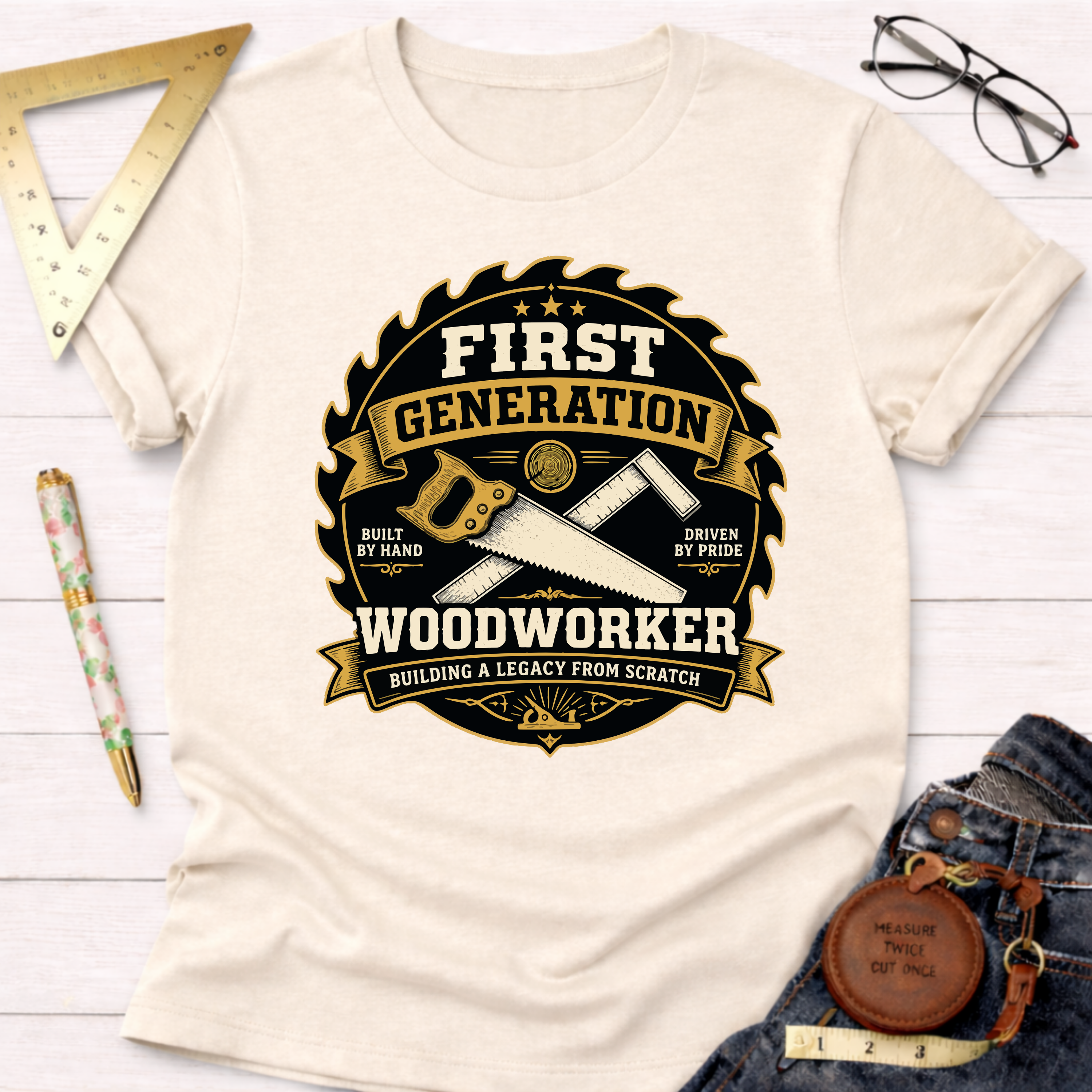 First Generation Woodworker T-Shirt