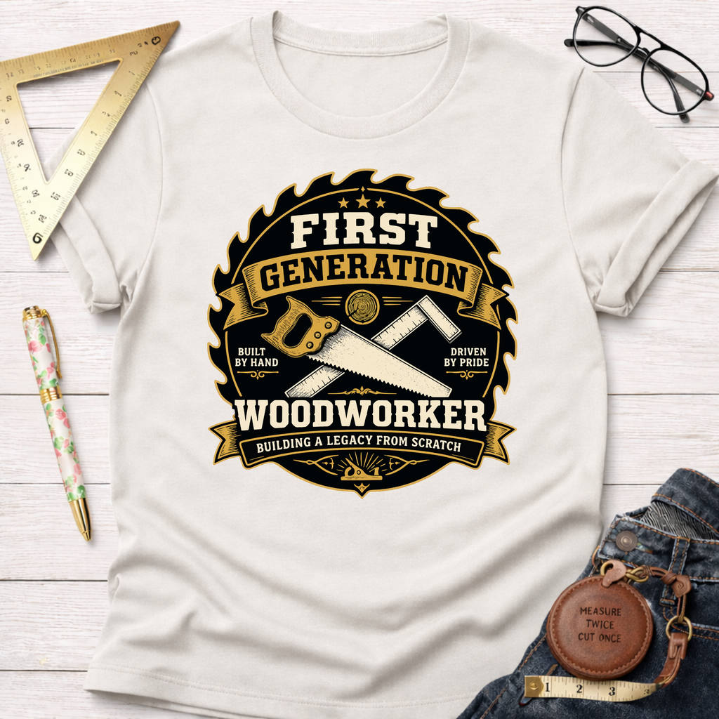 First Generation Woodworker T-Shirt