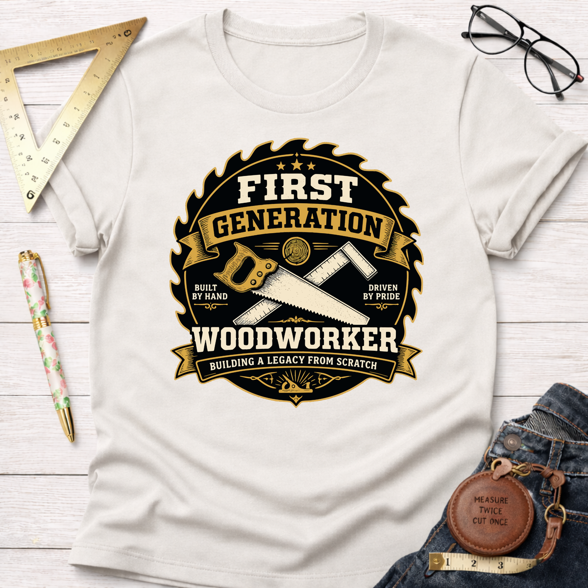 First Generation Woodworker T-Shirt