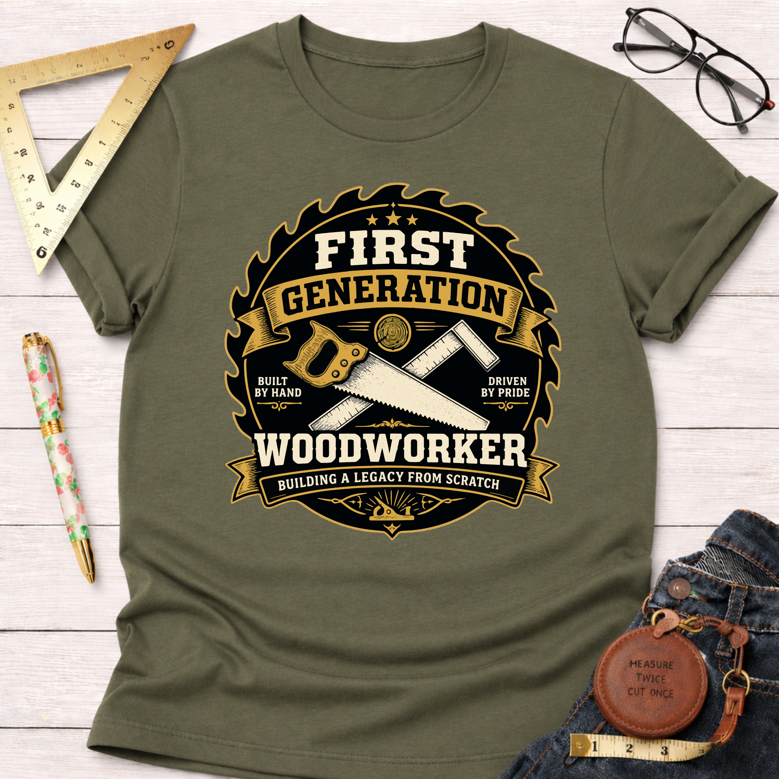 First Generation Woodworker T-Shirt