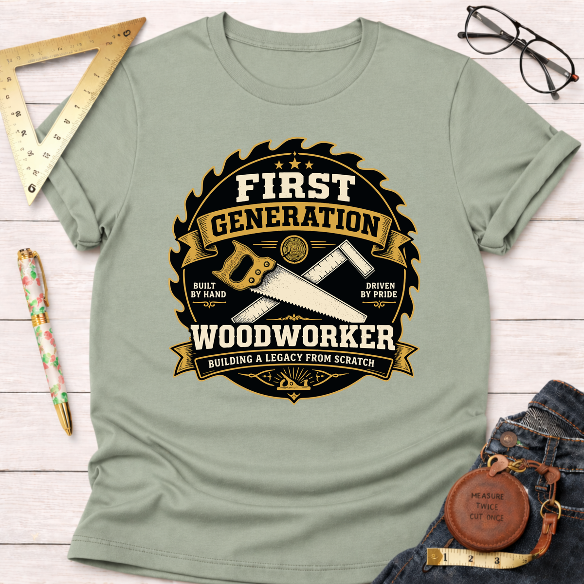 First Generation Woodworker T-Shirt