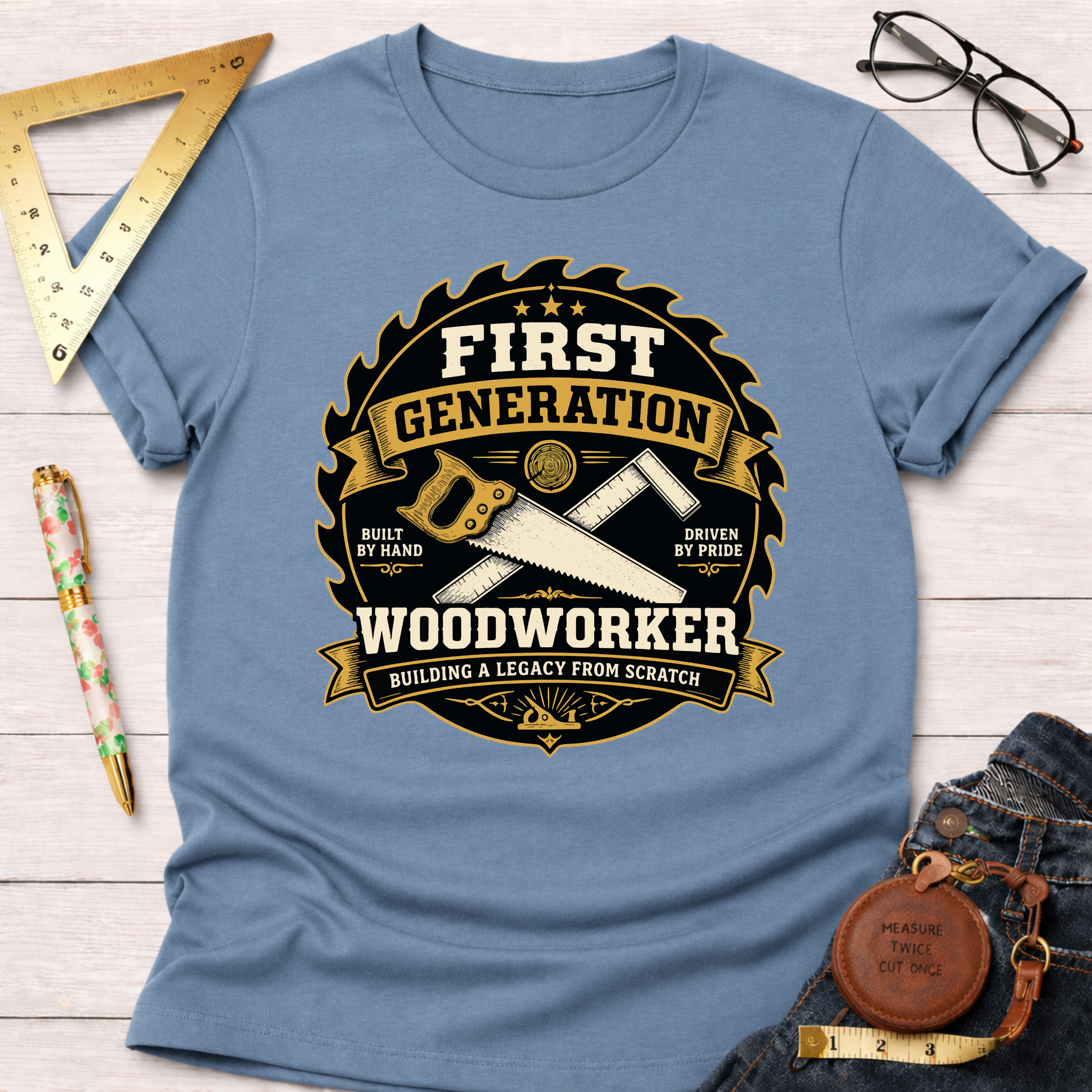 First Generation Woodworker T-Shirt