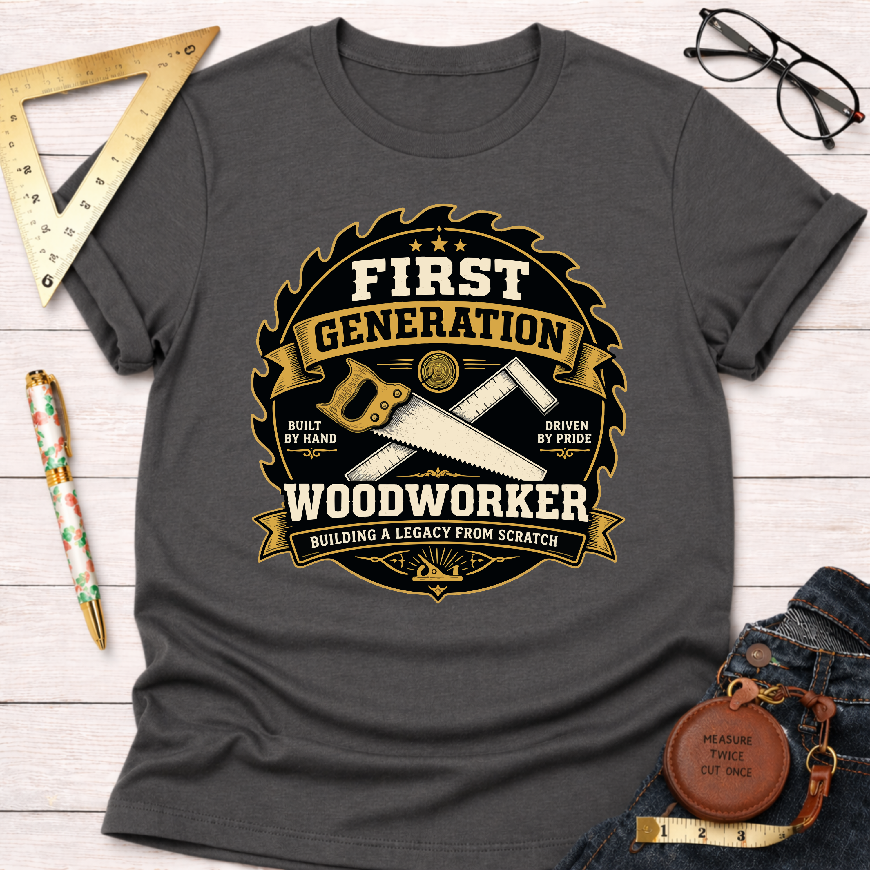 First Generation Woodworker T-Shirt