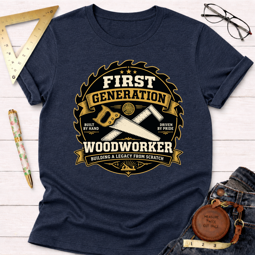 First Generation Woodworker T-Shirt