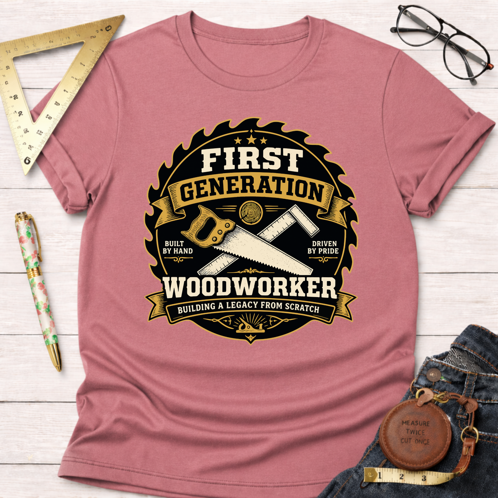 First Generation Woodworker T-Shirt