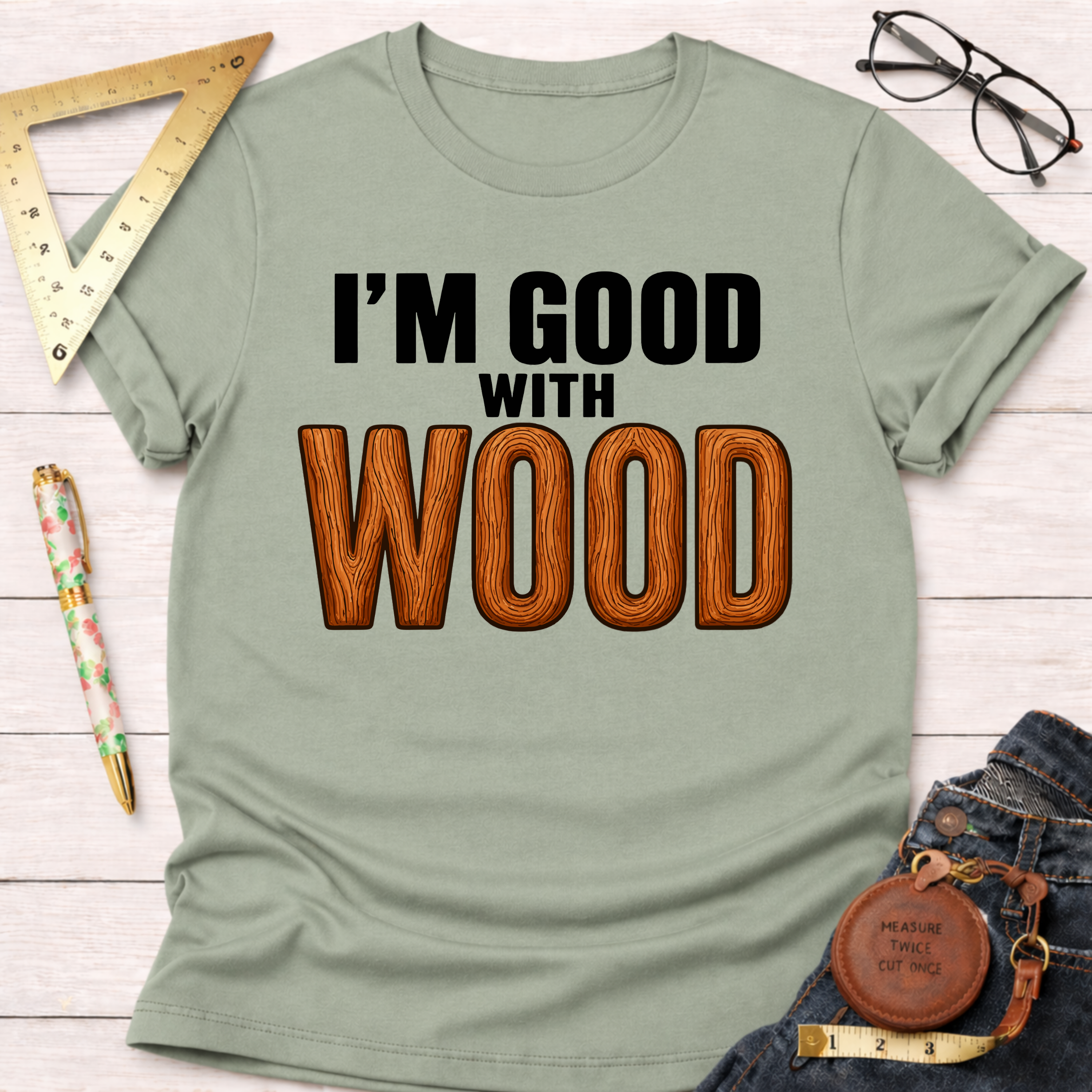 Good With Wood T-Shirt