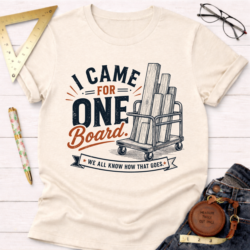 I Came In For One Board T-Shirt