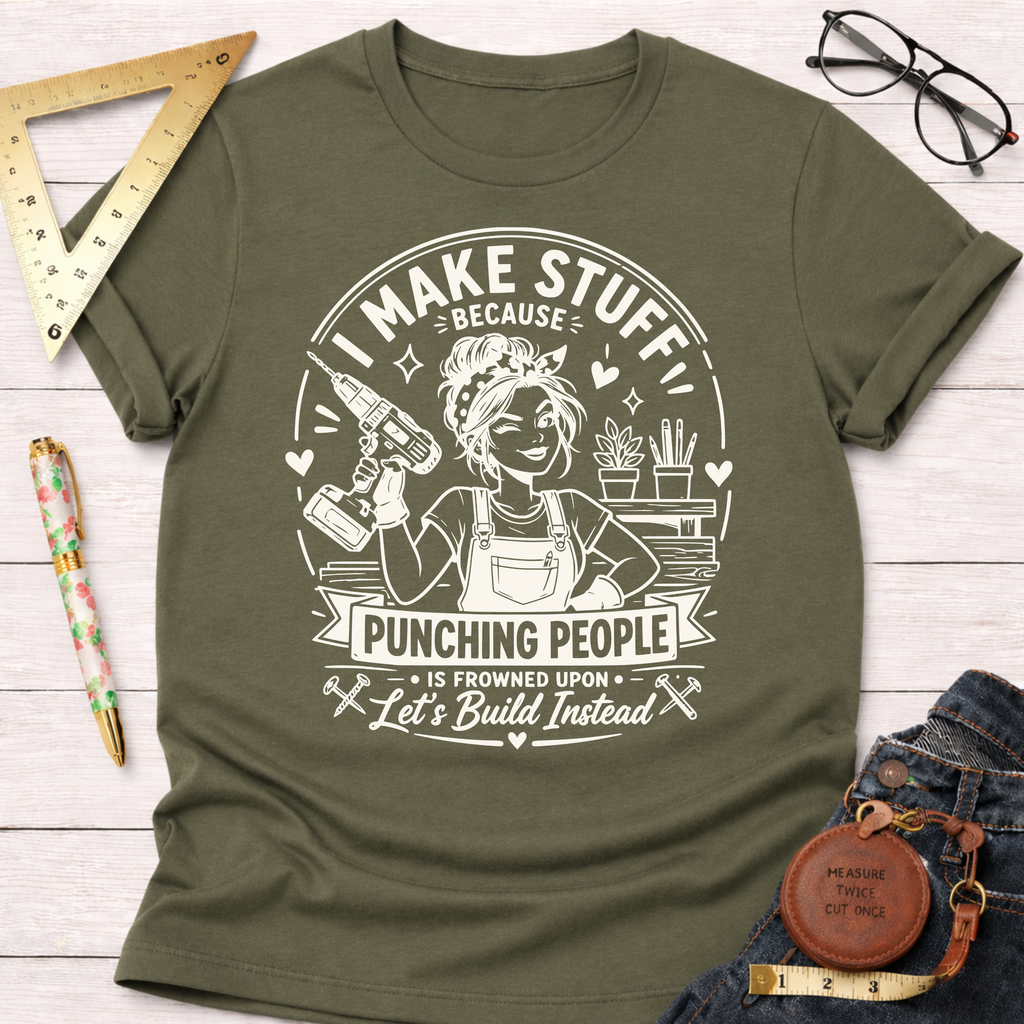 Let's Build Instead T-Shirt