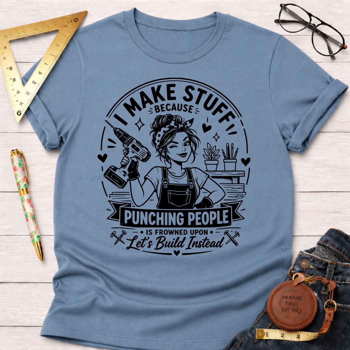Let's Build Instead T-Shirt