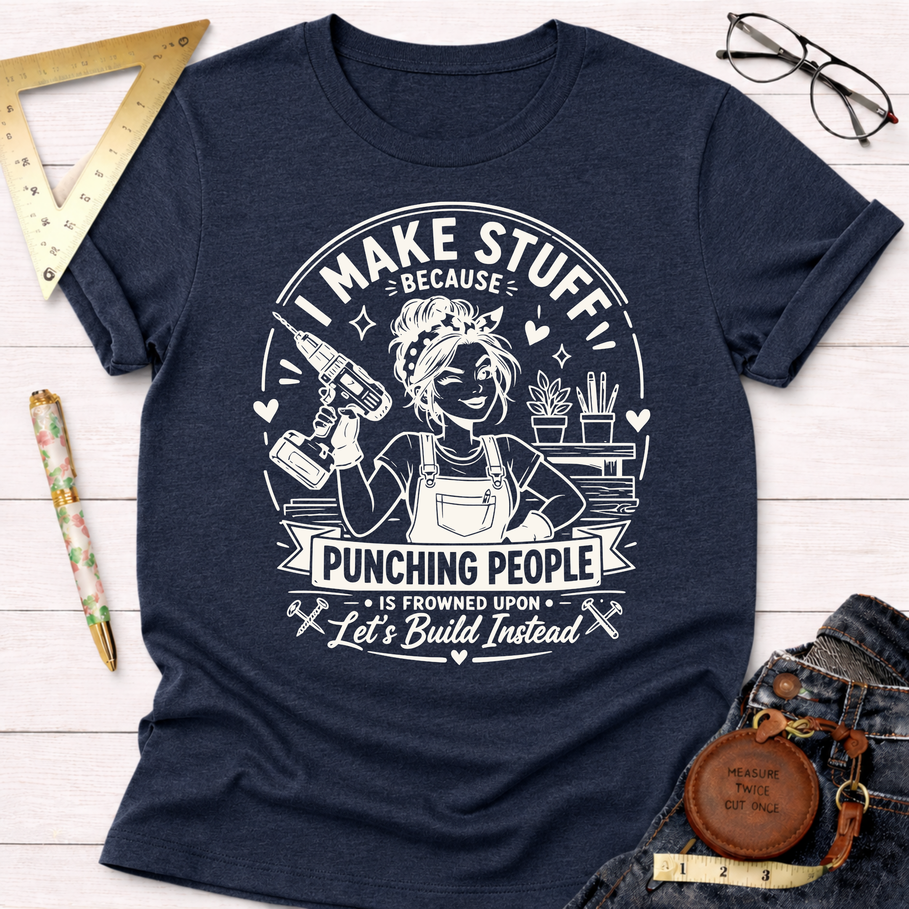 Let's Build Instead T-Shirt