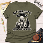 Off To The Workshop Losers T-Shirt