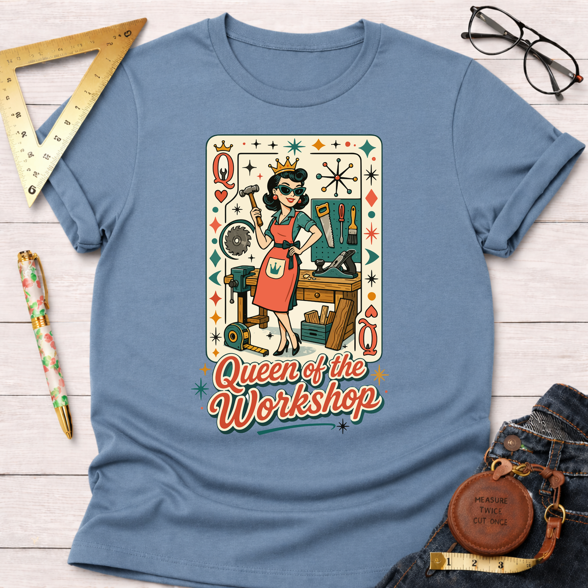 Queen Of The Workshop T-Shirt