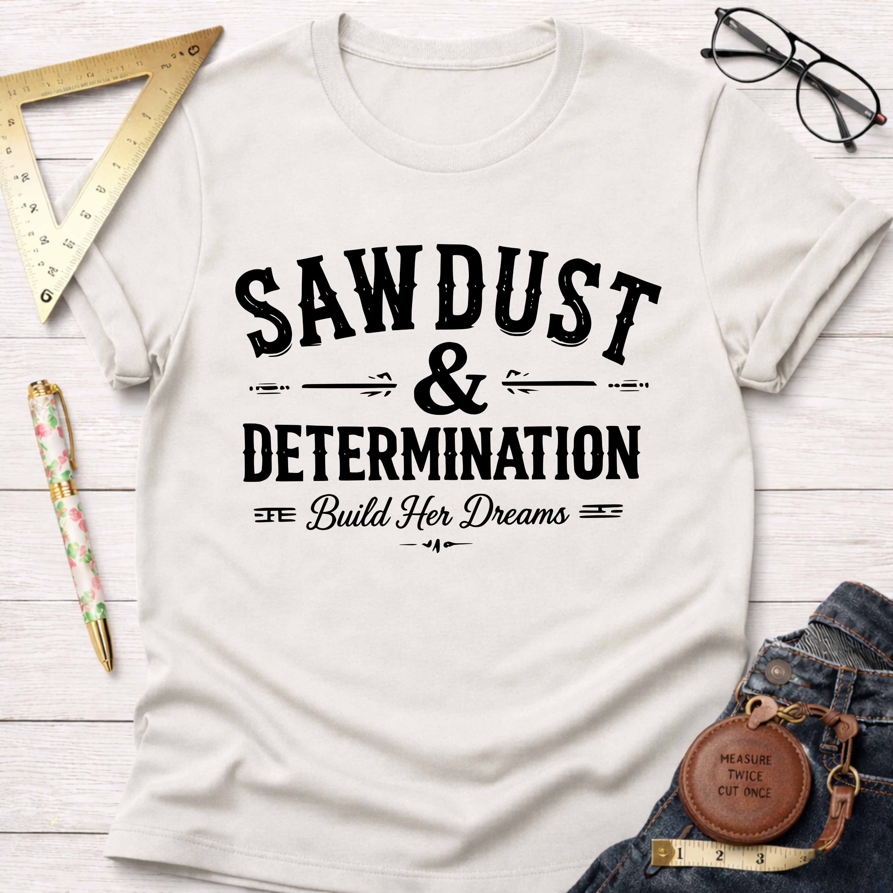 Sawdust And Determination T-Shirt