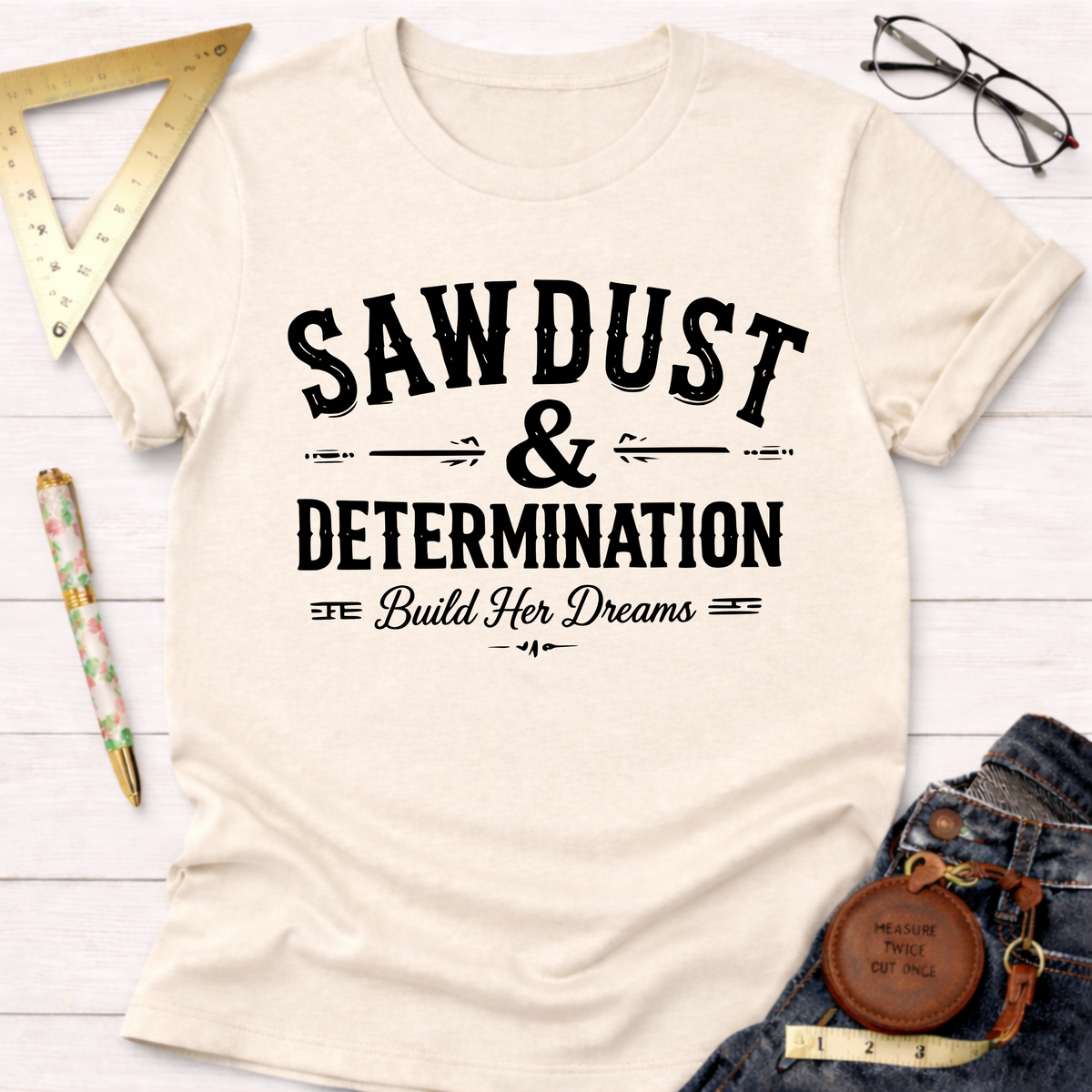 Sawdust And Determination T-Shirt