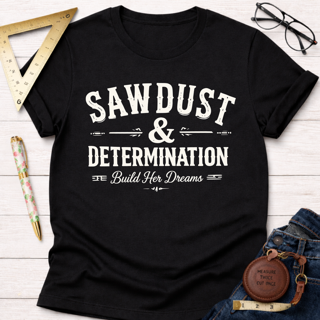 Sawdust And Determination T-Shirt