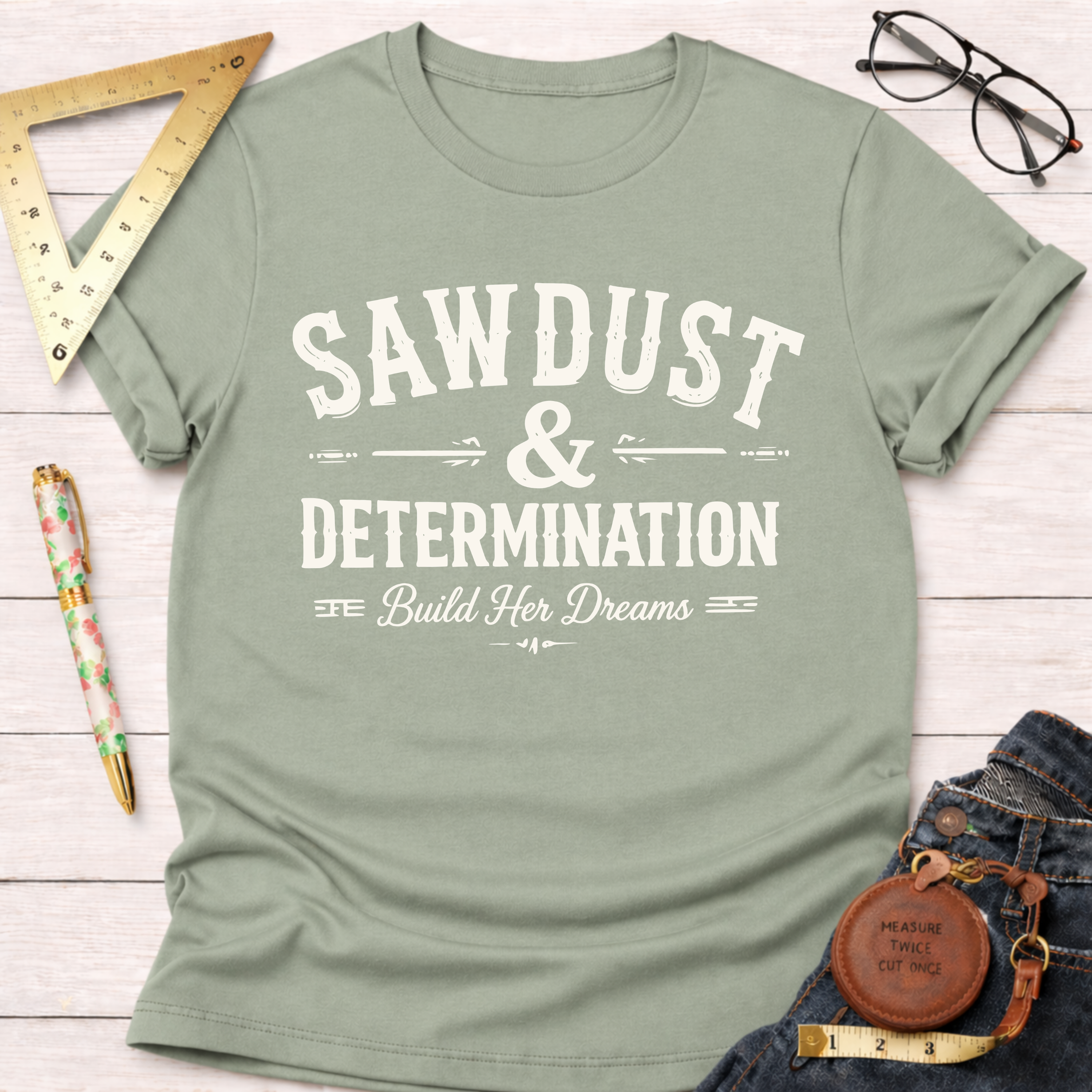 Sawdust And Determination T-Shirt