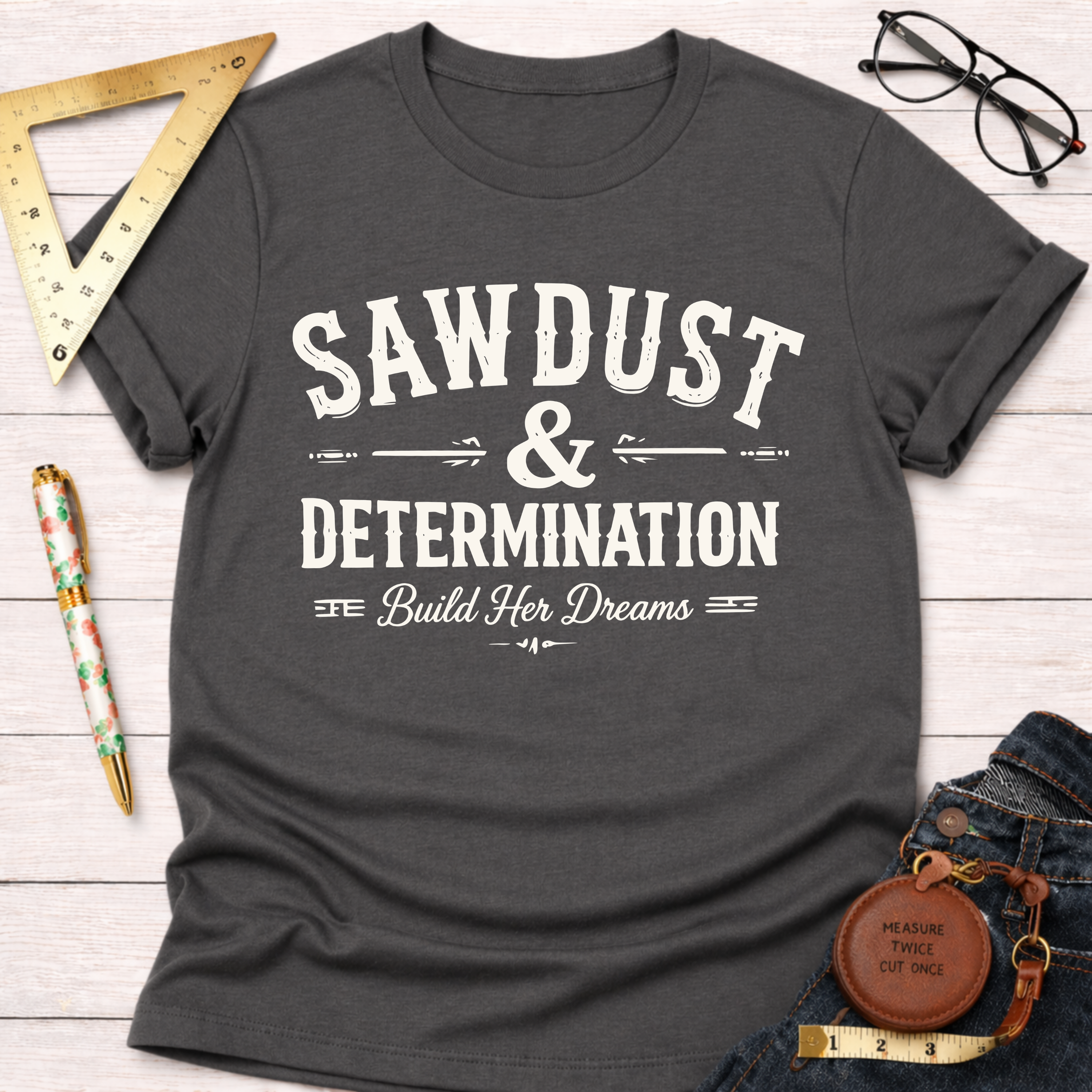 Sawdust And Determination T-Shirt