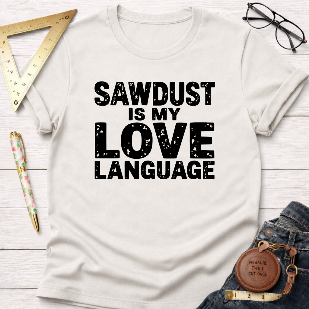 Sawdust Is My Love Language T-Shirt