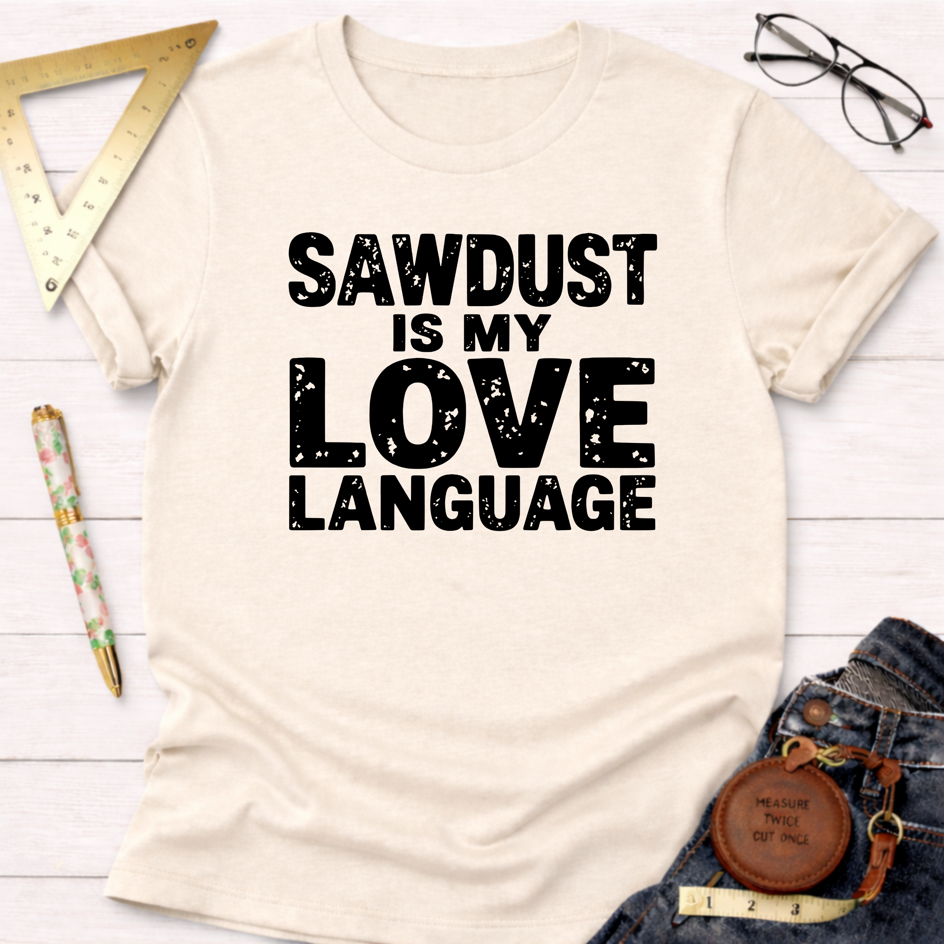 Sawdust Is My Love Language T-Shirt