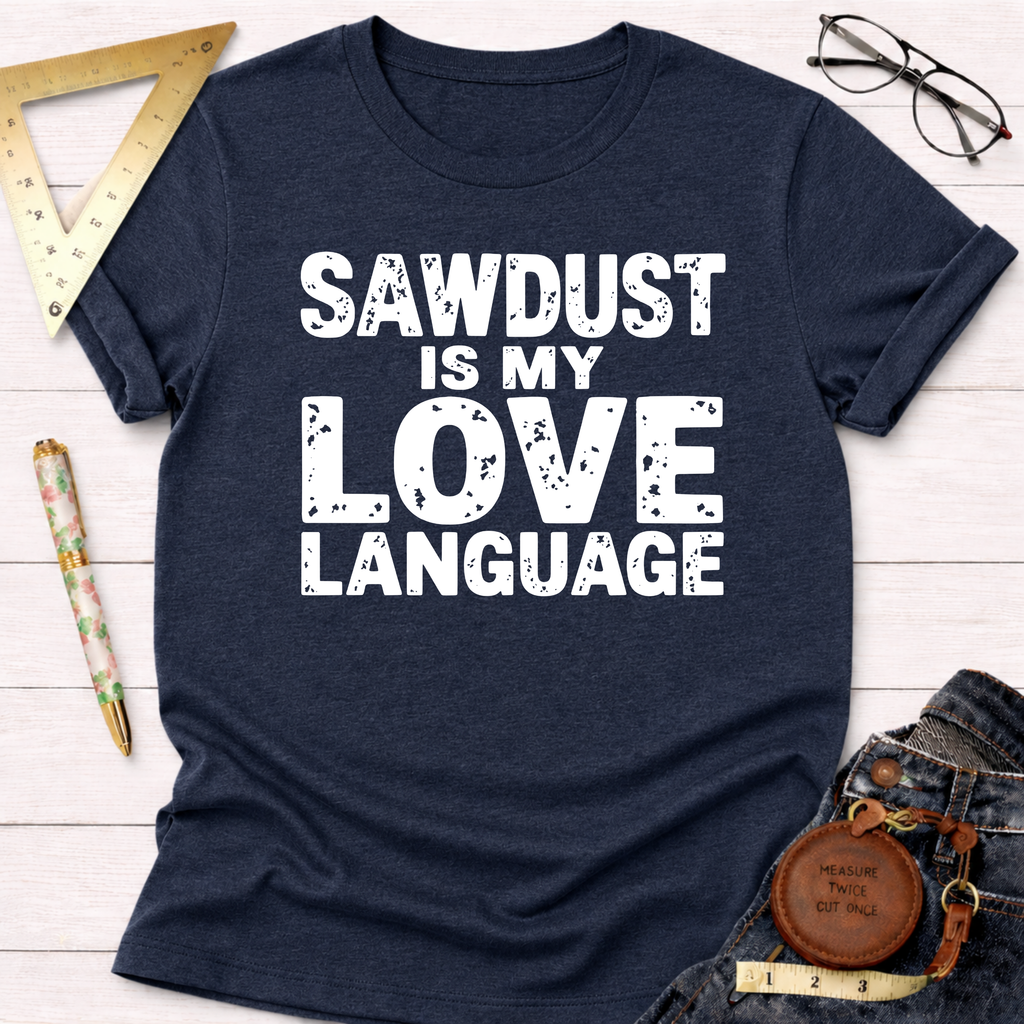 Sawdust Is My Love Language T-Shirt