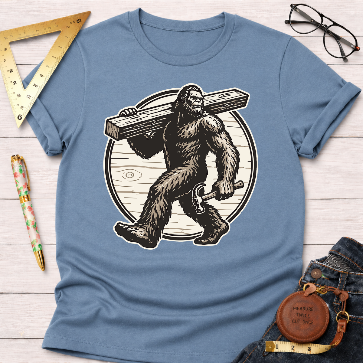 Woodworking Sasquatch T-Shirt
