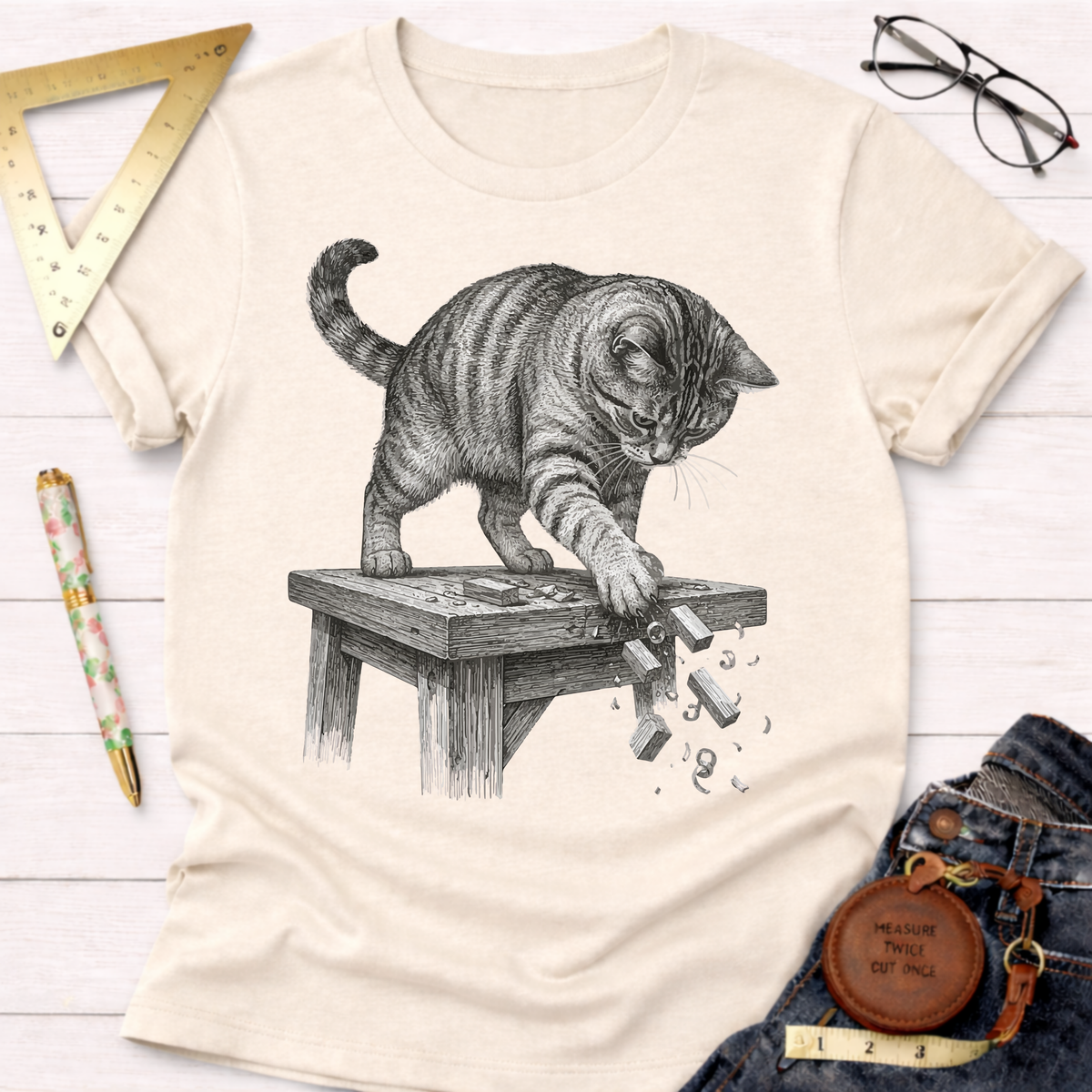 Workshop Cat T-Shirt