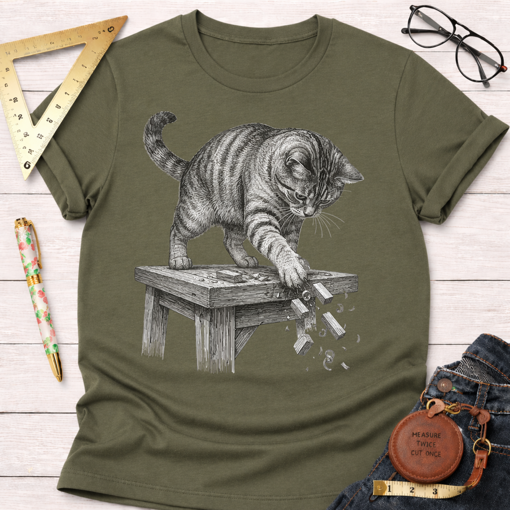 Workshop Cat T-Shirt