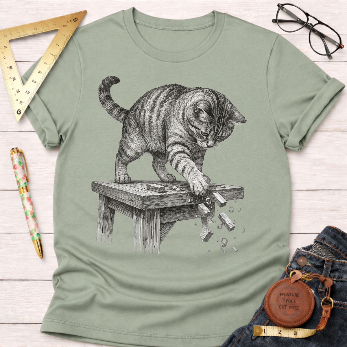 Workshop Cat T-Shirt