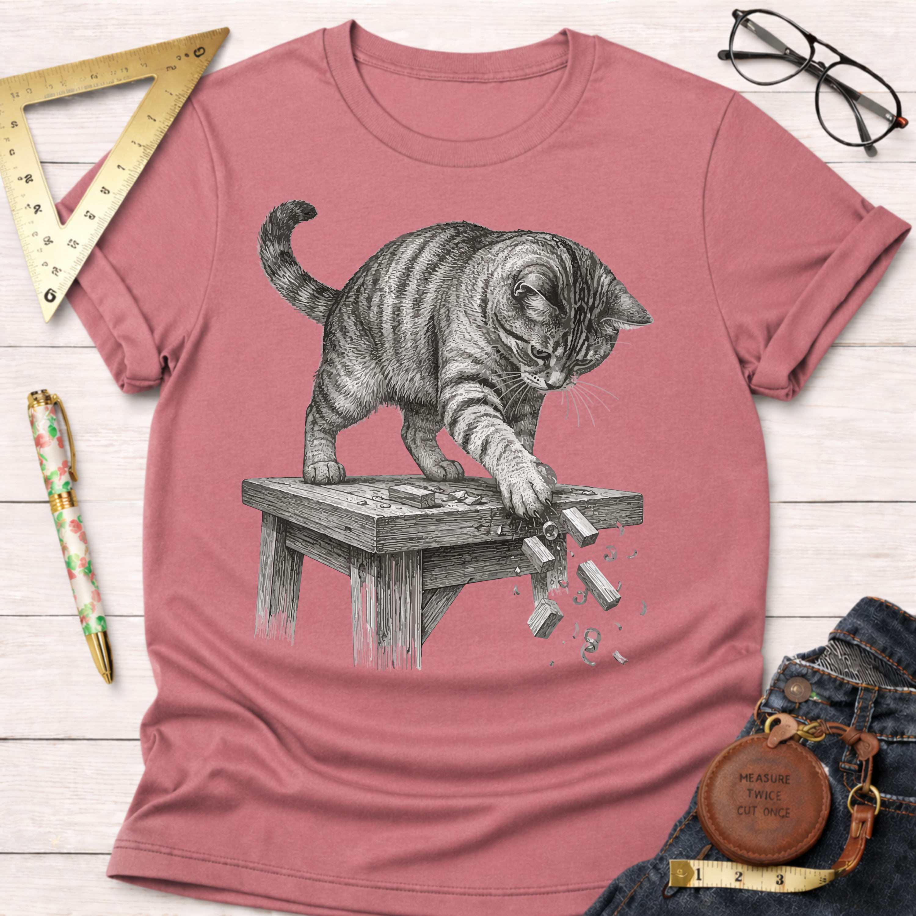 Workshop Cat T-Shirt